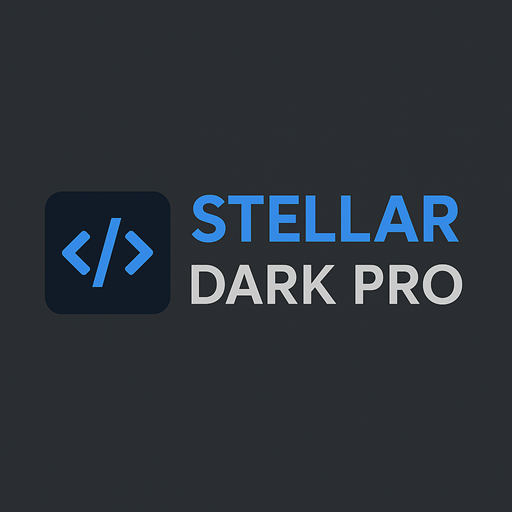 Stellar Pro Dark Theme